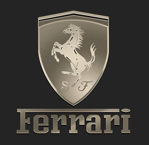 3d Metal Nickel Car Emblem Sticker