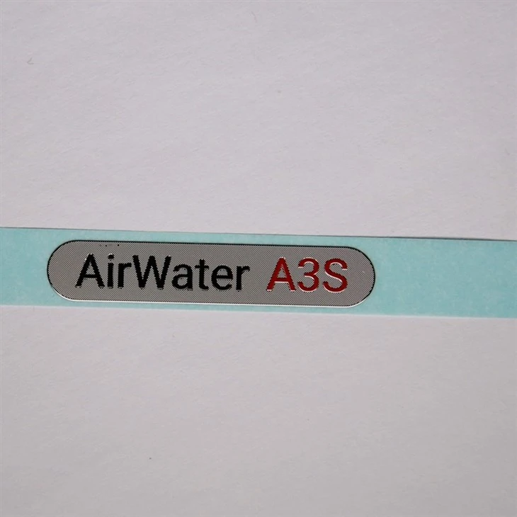 Electroform Metal Logo Labels Sticker CHINA